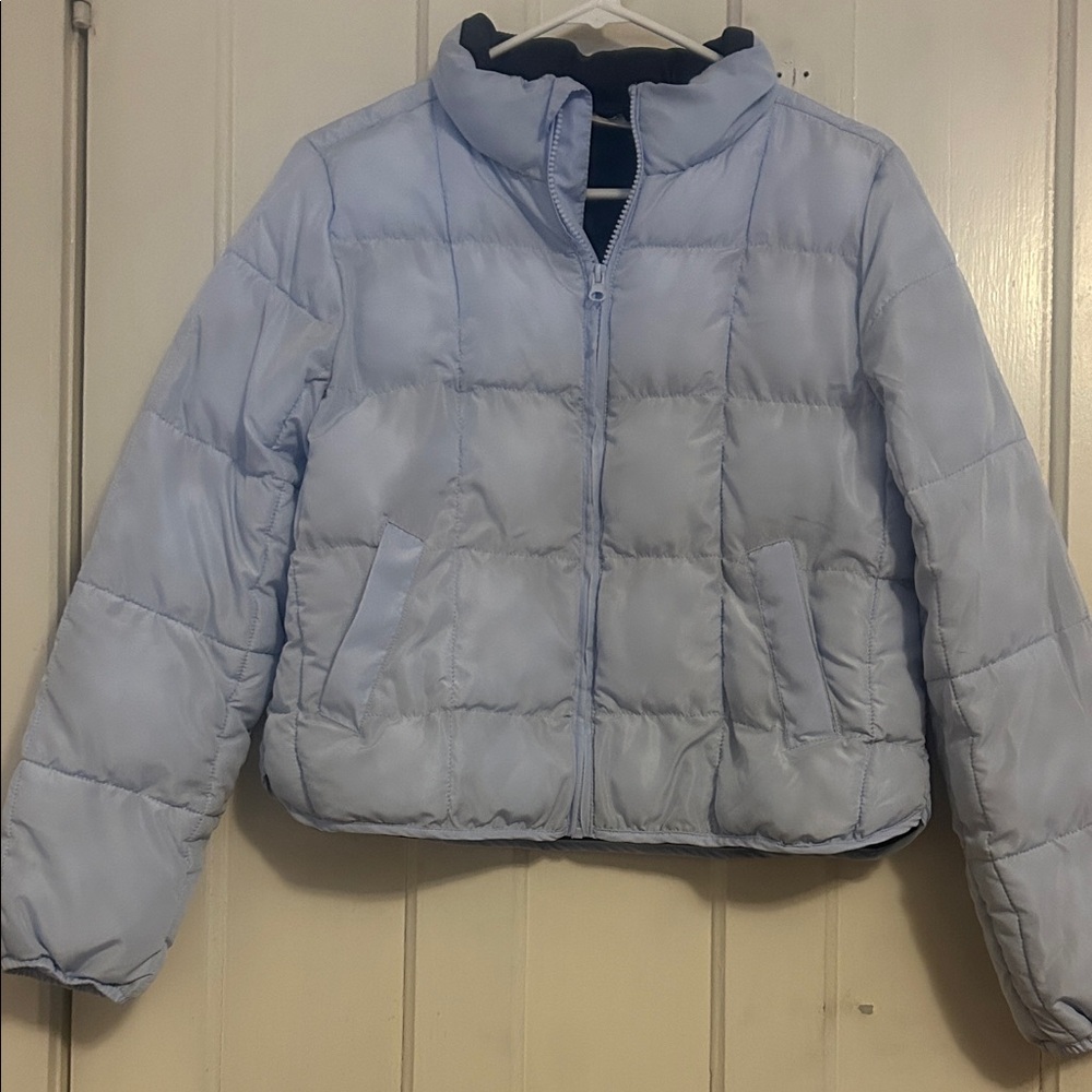 No Boundaries Light Blue Kids Puffer Jacket
